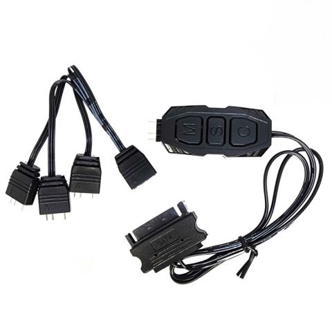 Модуль управления подсветкой Zezzio Контролер керування Zezzio ARGB 3-Pin 5V/SATA (Zezzio ARGB controller Sata) (Zezzio ARGB 3-Pin 5V/SATA) - Нулевой остаток (Feed) - Нулевой остаток (Feed)