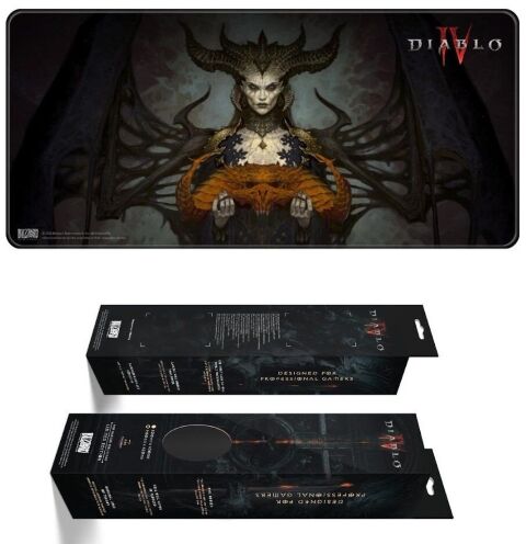 Килимок для миші ігрова поверхня Blizzard DIABLO IV 4 Lilith Діабло Ліліт XL (90*42 cm) -   -  