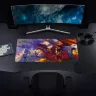 Килимок ігрова поверхня Blizzard World Of Warcraft Dragonflight Alexstrasza and Dragon XL Варкрафт (90*42 cm)