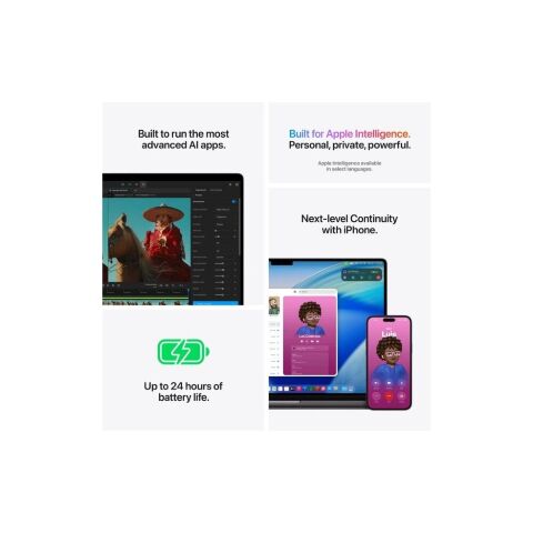 Ноутбук Apple MacBook Pro 16 A3428 M5 Pro Space Black (MGEA4UA/A) - Ноутбуки  - Ноутбуки 