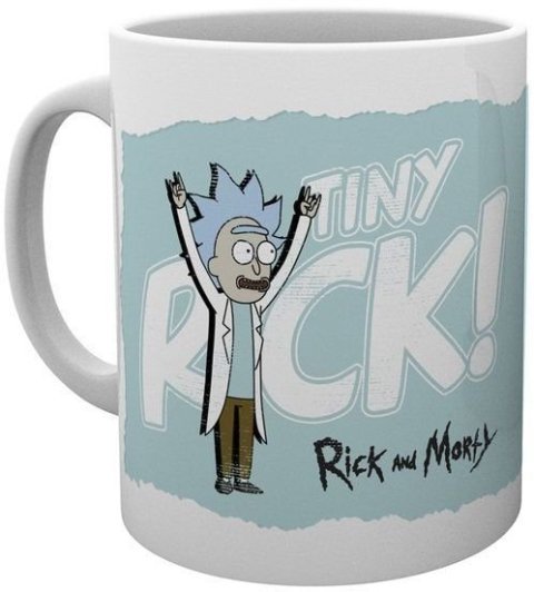 Чашка GB eye Rick and Morty Tiny Rick Mug Кружка Рік та Морті 295 мл - -