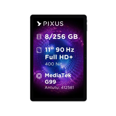 Планшет Pixus Titan 10.95" 8/256GB LTE, metal, graphite (4897058531763) - Нулевой остаток (Feed) - Нулевой остаток (Feed)