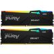 Модуль памяти для компьютера DDR5 32GB (2x16GB) 5600 MHz FURY Beast RGB Kingston Fury (ex.HyperX) (KF556C40BBAK2-32) - Модули памяти для компьютера  - Модули памяти для компьютера 