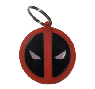 Брелок Marvel Deadpool Keychain Дедпул ABS пластик 5 см.
