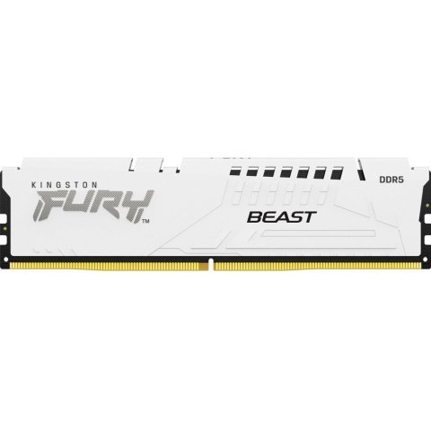 Модуль памяти для компьютера DDR5 32GB 5600 MHz Beast White Kingston Fury (ex.HyperX) (KF556C36BWE-32) - Нулевой остаток (Feed) - Нулевой остаток (Feed)