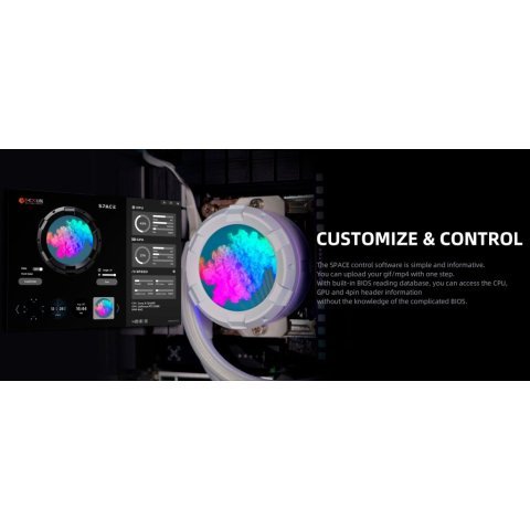 Система жидкостного охлаждения ID-Cooling SL240 XE White - Нулевой остаток (Feed) - Нулевой остаток (Feed)